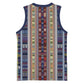Lamba Mpanjaka Malagasy Traditional Pattern Basketball Jersey LT15