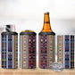 Lamba Mpanjaka Malagasy Traditional Pattern 4 in 1 Can Cooler Tumbler