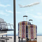 Lamba Mpanjaka Malagasy Traditional Pattern Luggage Cover