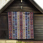 Lamba Mpanjaka Malagasy Traditional Pattern Quilt