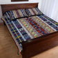 Lamba Mpanjaka Malagasy Traditional Pattern Quilt Bed Set