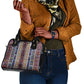 Lamba Mpanjaka Malagasy Traditional Pattern Shoulder Handbag
