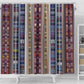 Lamba Mpanjaka Malagasy Traditional Pattern Shower Curtain