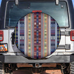 Lamba Mpanjaka Malagasy Traditional Pattern Spare Tire Cover