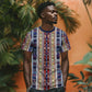 Lamba Mpanjaka Malagasy Traditional Pattern T shirt