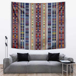 Lamba Mpanjaka Malagasy Traditional Pattern Tapestry