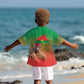 Burkina Faso I Stand With Traore Kid Hawaiian Shirt African Pattern