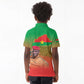 Burkina Faso I Stand With Traore Kid Polo Shirt African Pattern