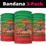 Burkina Faso I Stand Traore Neck Gaiter African Pattern LT15