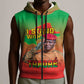 Burkina Faso I Stand With Traore Sleeveless Zip Hoodie African Pattern - African Pride