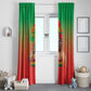Burkina Faso I Stand With Traore Window Curtain African Pattern