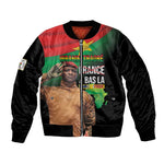 Traore Burkina Faso A Bas La Francafrique Bomber Jacket