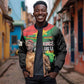Traore Burkina Faso A Bas La Francafrique Bomber Jacket