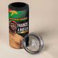 Traore Burkina Faso A Bas La Francafrique 4 in 1 Can Cooler Tumbler