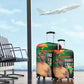 Traore Burkina Faso A Bas La Francafrique Luggage Cover