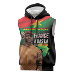 Traore Burkina Faso A Bas La Francafrique Sleeveless Hoodie - African Pride