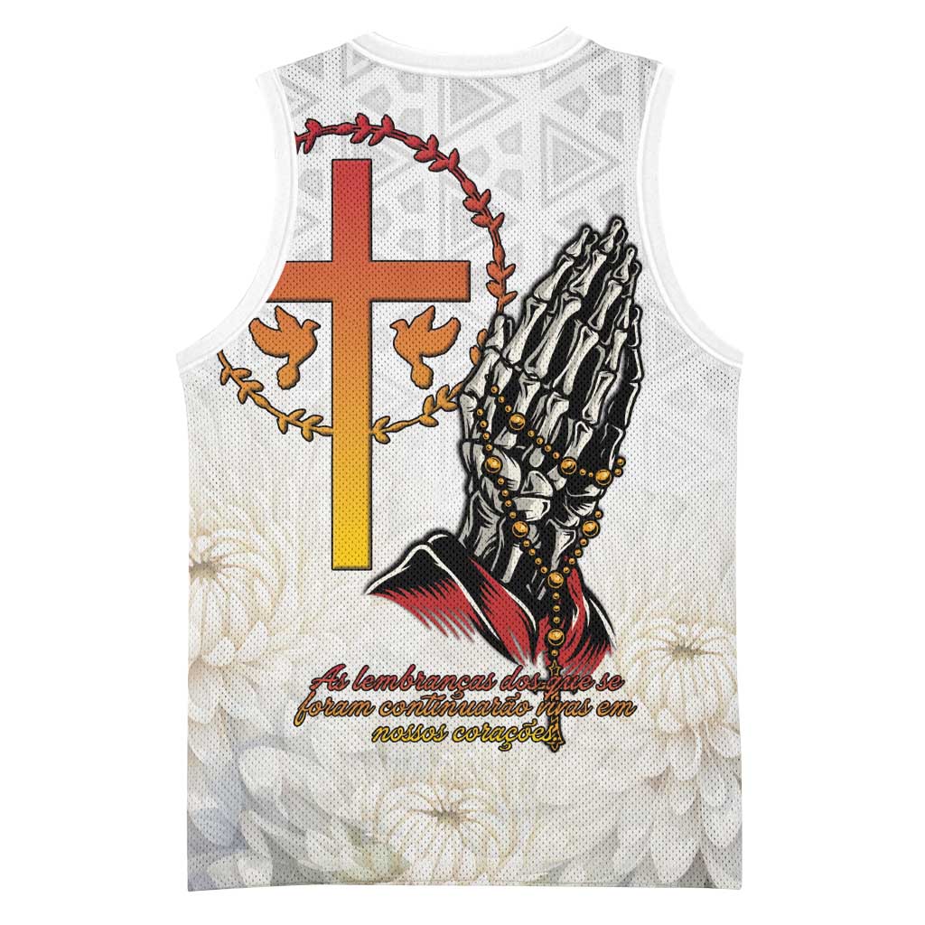 Gone but Never Forgotten Basketball Jersey Angola All Souls Day LT15