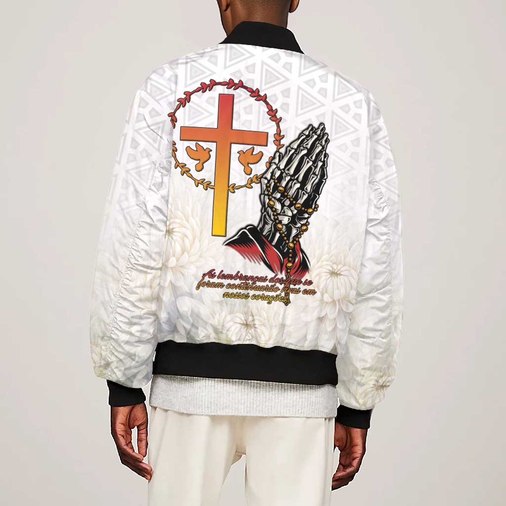 Gone but Never Forgotten Bomber Jacket Angola All Souls Day - African Pride