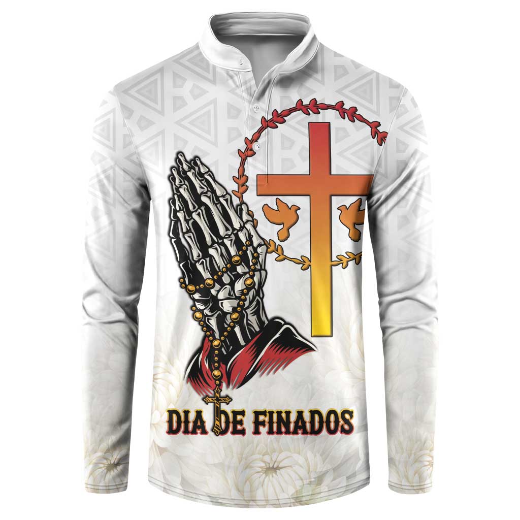 Angola All Souls Day Button Sweatshirt Together in Remembrance
