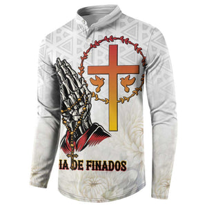 Angola All Souls Day Button Sweatshirt Together in Remembrance