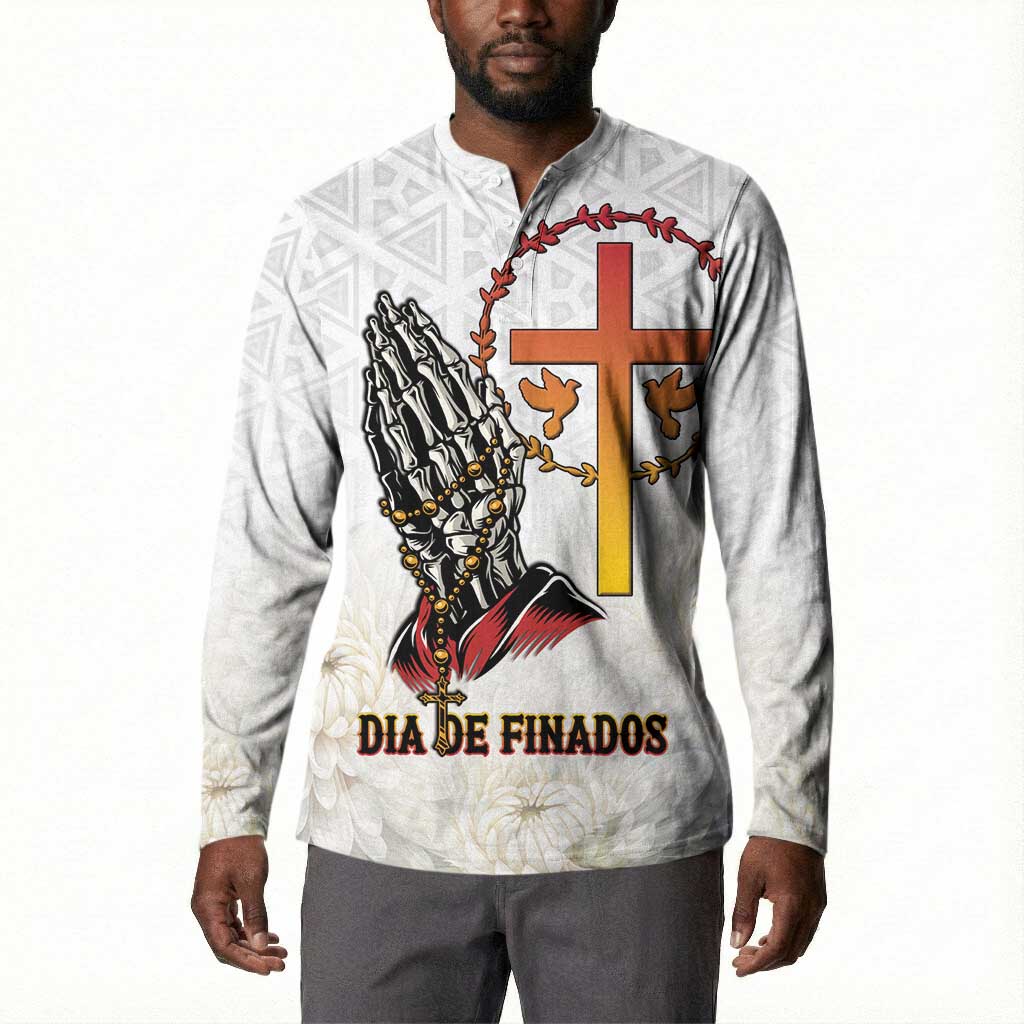 Angola All Souls Day Button Sweatshirt Together in Remembrance