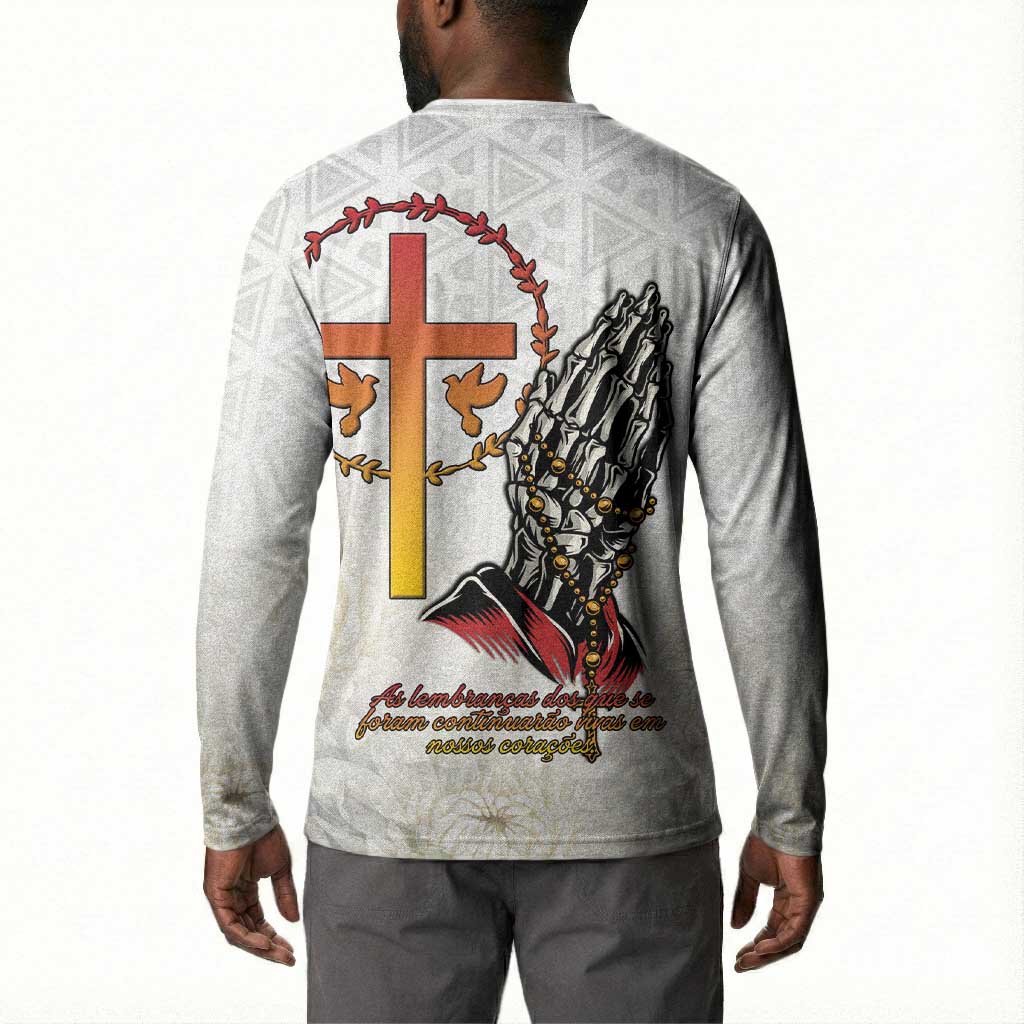 Angola All Souls Day Button Sweatshirt Together in Remembrance