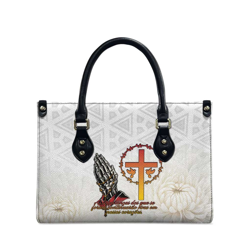 Angola All Souls Day Leather Bag Together in Remembrance
