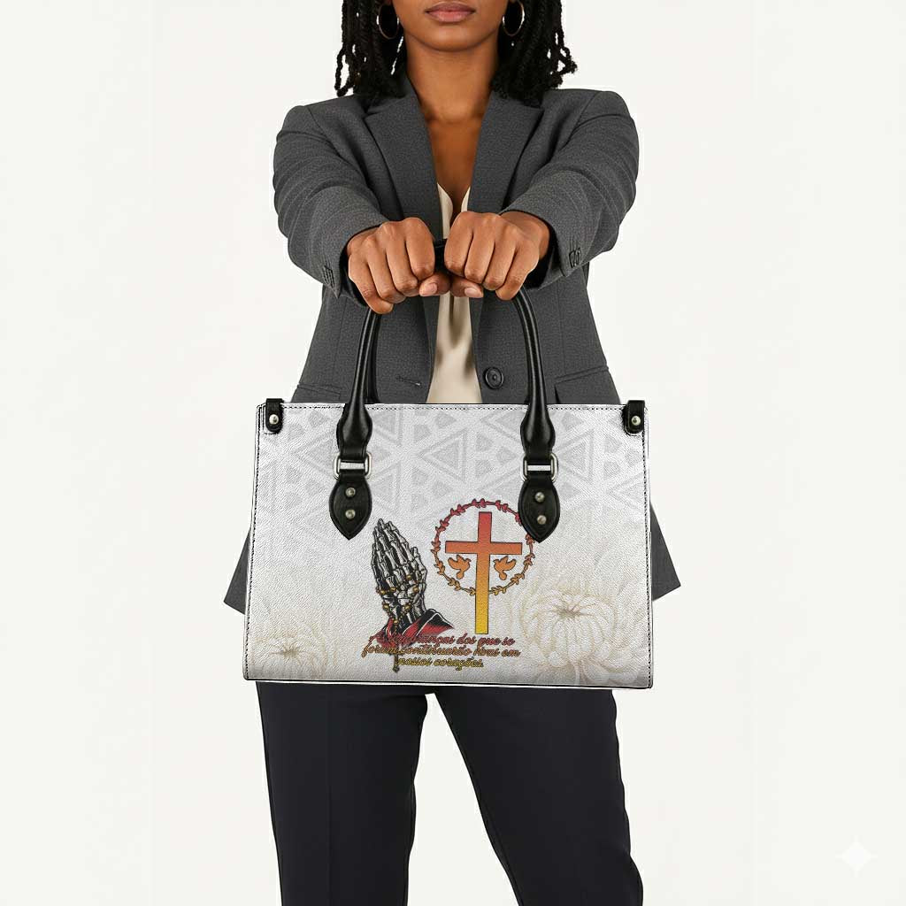 Angola All Souls Day Leather Bag Together in Remembrance