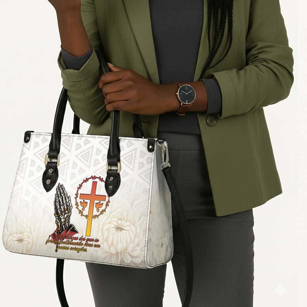 Angola All Souls Day Leather Bag Together in Remembrance