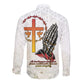 Gone but Never Forgotten Long Sleeve Button Shirt Angola All Souls Day - African Pride