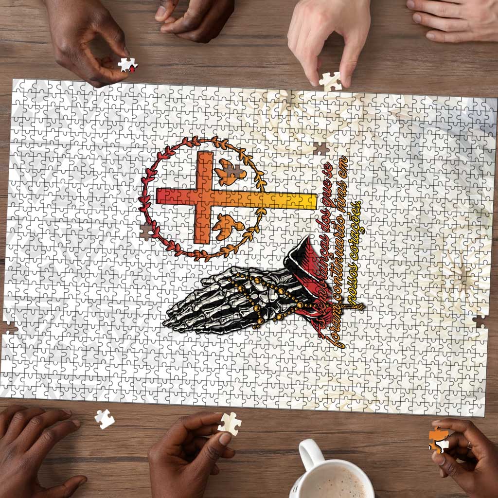 Angola All Souls Day Puzzle Together in Remembrance