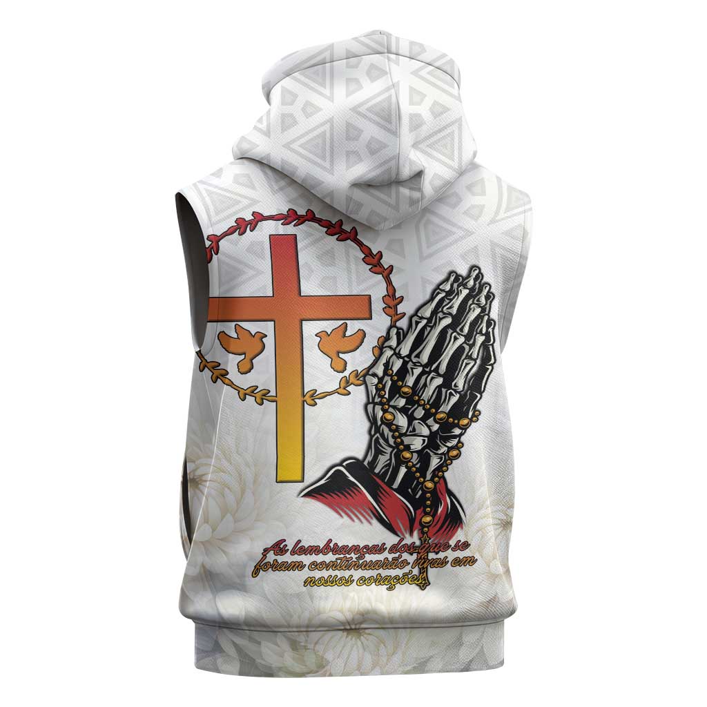Gone but Never Forgotten Sleeveless Hoodie Angola All Souls Day - African Pride