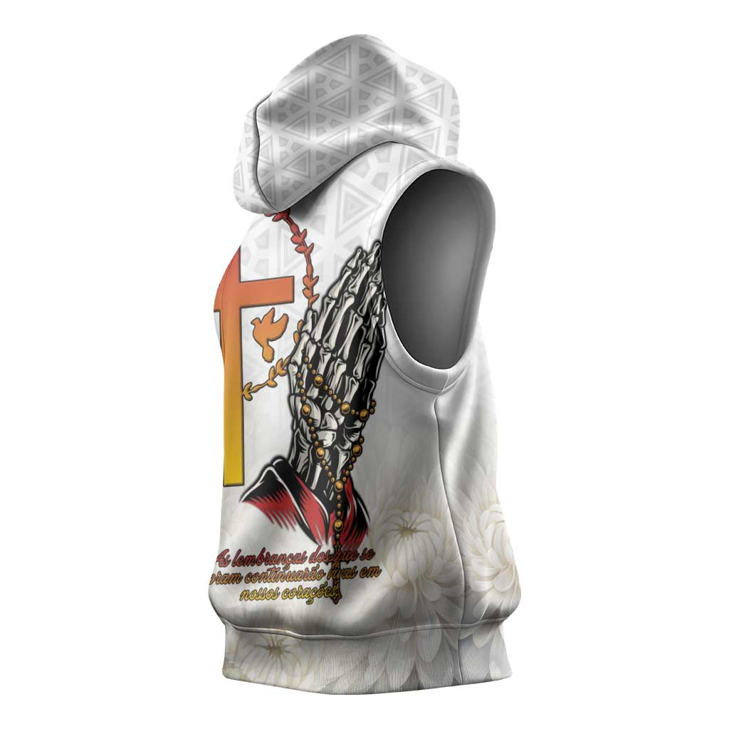Gone but Never Forgotten Sleeveless Hoodie Angola All Souls Day - African Pride