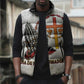 Angola All Souls Day Sleeveless Puffer Jacket Together in Remembrance