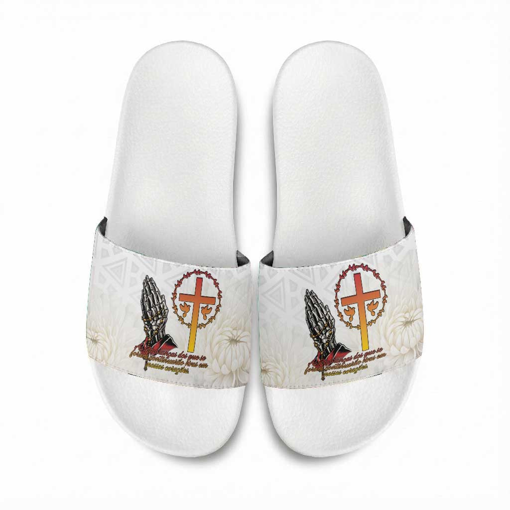 Angola All Souls Day Slide Sandals Together in Remembrance