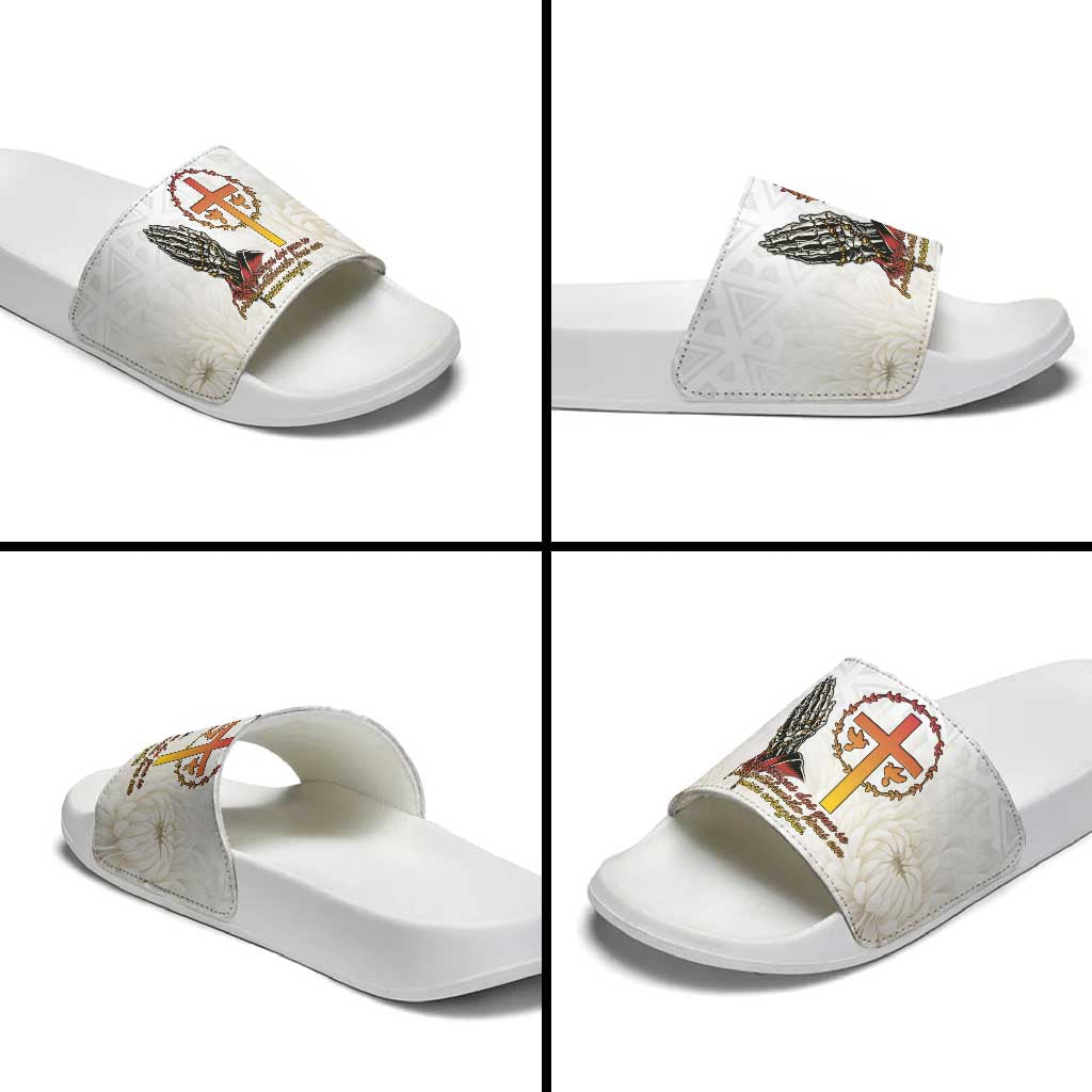 Angola All Souls Day Slide Sandals Together in Remembrance