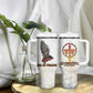 Gone but Never Forgotten Tumbler With Handle Angola All Souls Day - African Pride