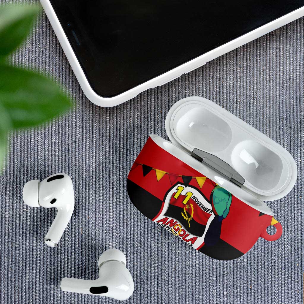 Happy Angola AirPods Case 50 Years of Independence