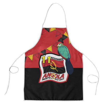 Happy Angola Apron 50 Years of Independence
