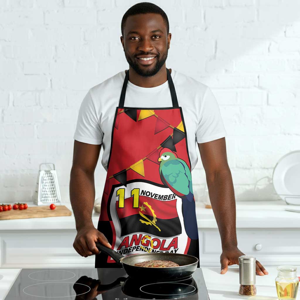 Happy Angola Apron 50 Years of Independence
