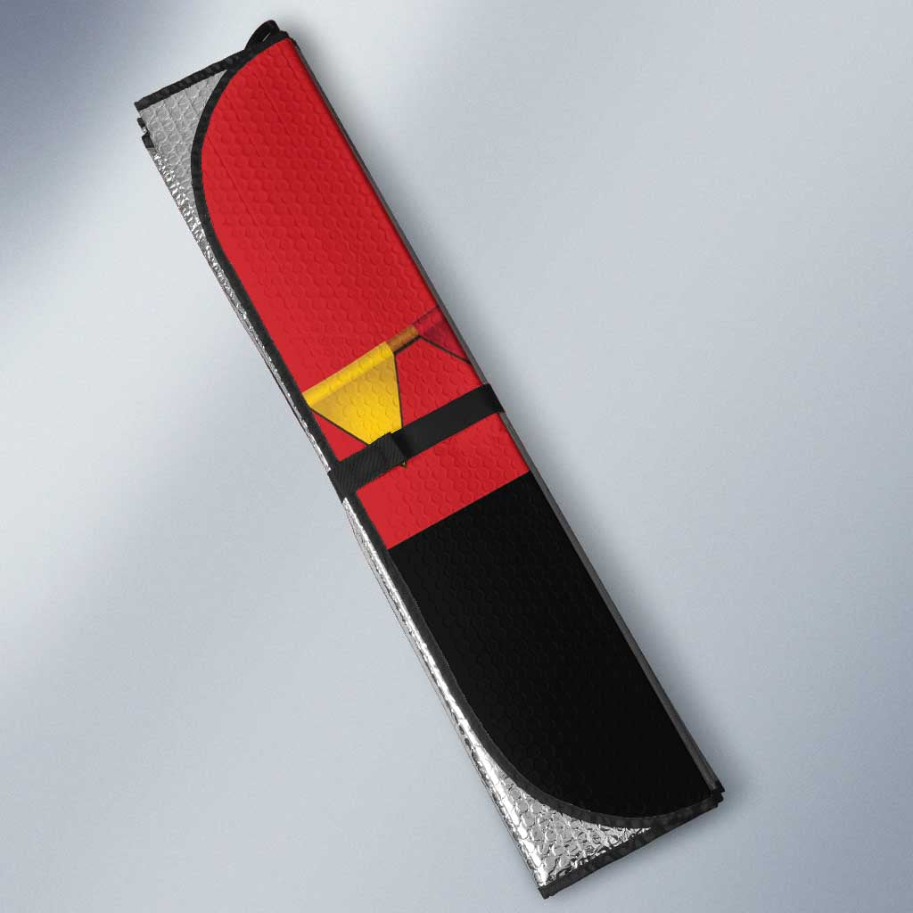 Happy Angola Auto Sun Shade 50 Years of Independence