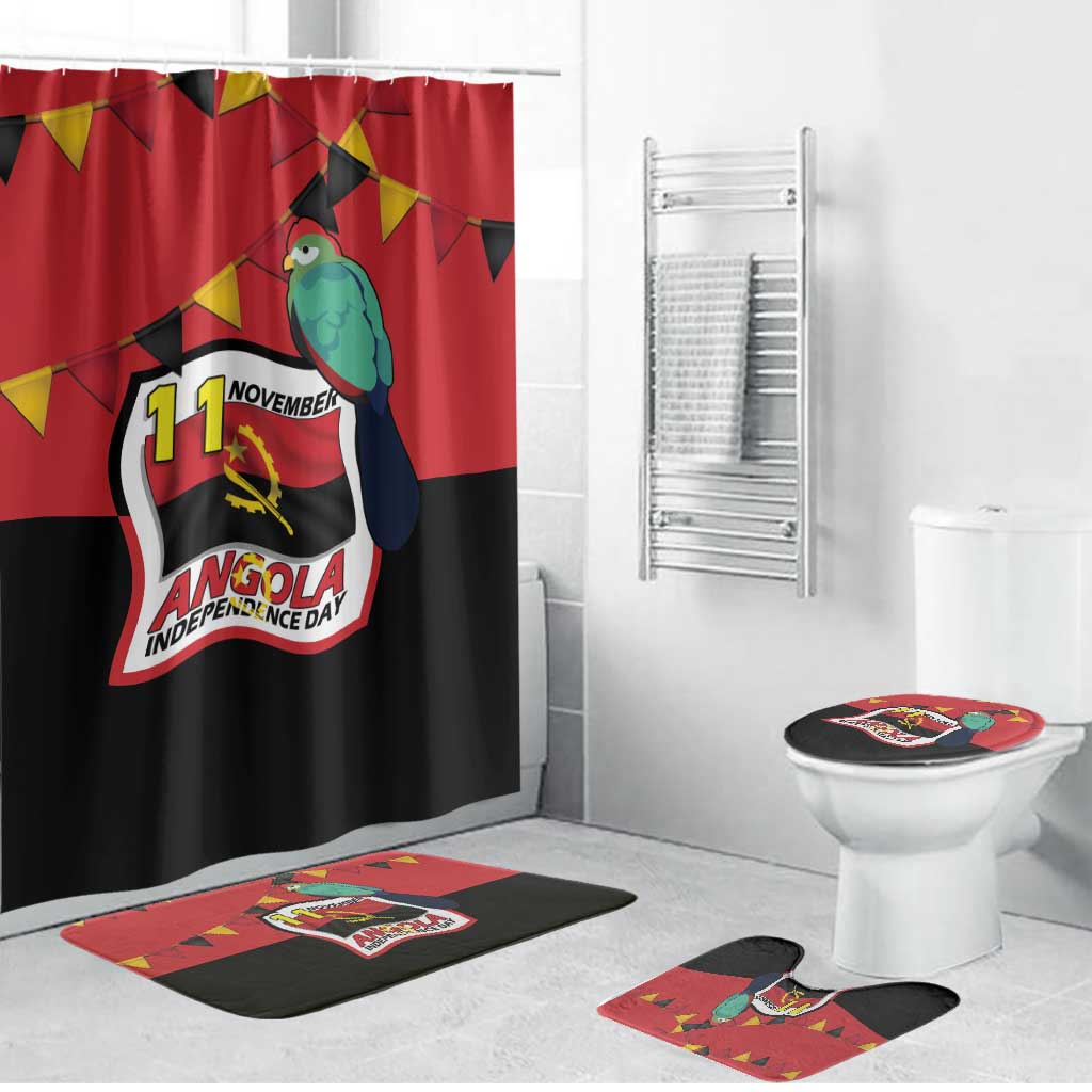 Happy Angola Bathroom Set 50 Years of Independence