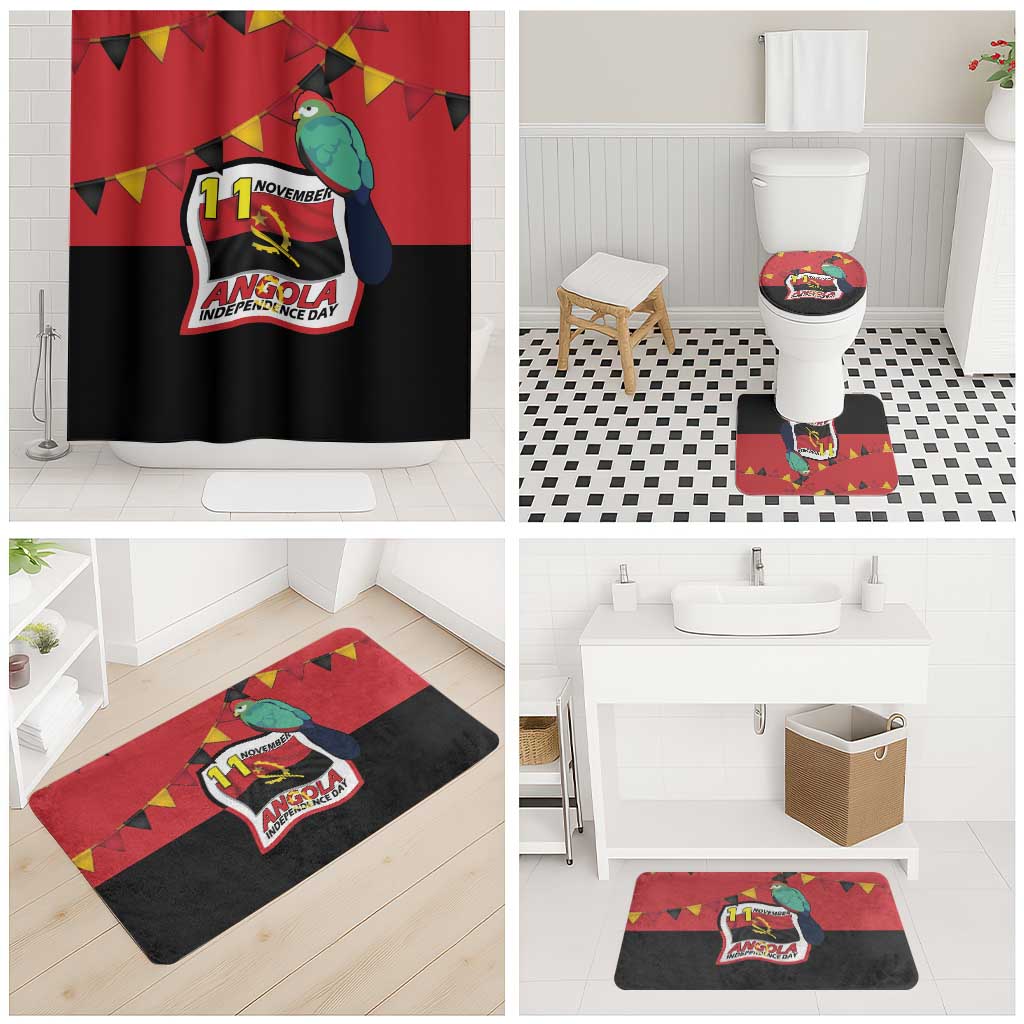 Happy Angola Bathroom Set 50 Years of Independence
