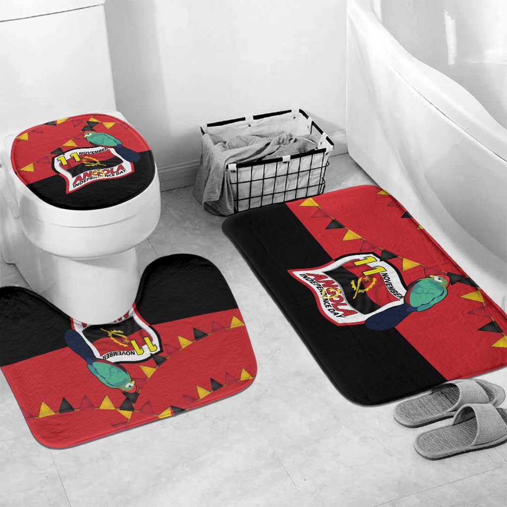 Happy Angola Bathroom Set 50 Years of Independence