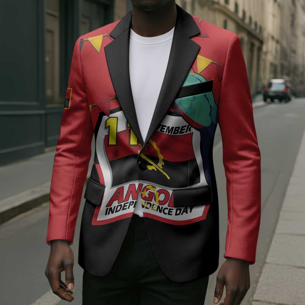 Happy Angola Blazer 50 Years of Independence