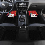 Happy Angola Independence Day Car Mats With Red-crested Turaco - African Pride