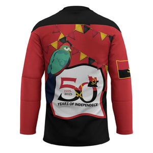 Happy Angola Hockey Jersey 50 Years of Independence