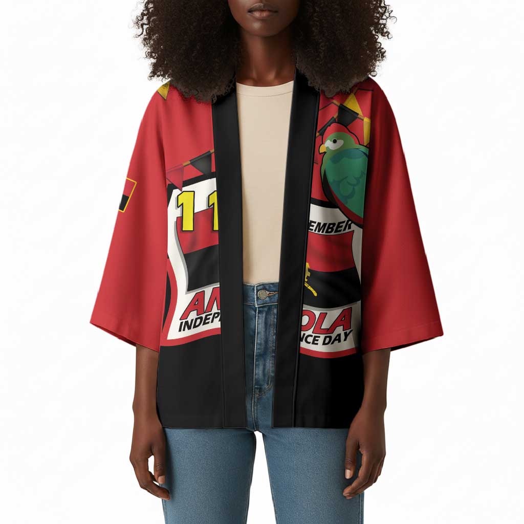 Happy Angola Kimono 50 Years of Independence