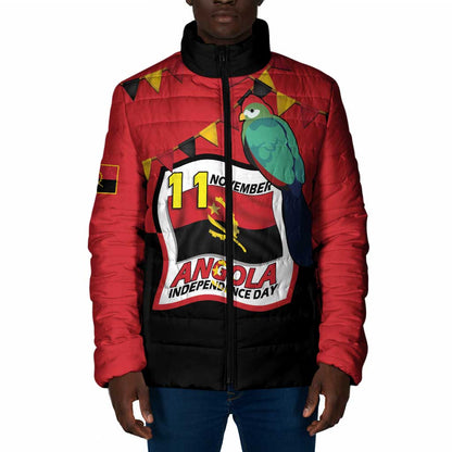 Happy Angola Padded Jacket 50 Years of Independence