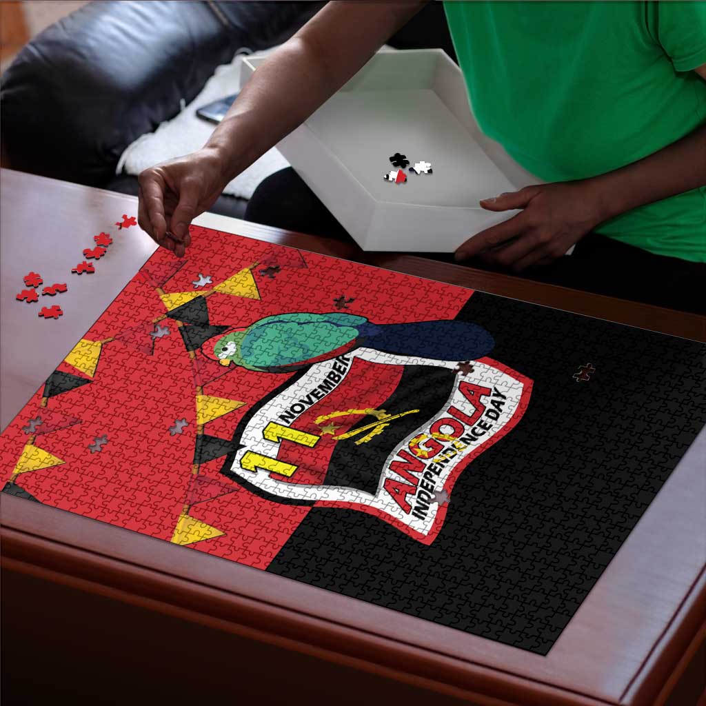 Happy Angola Puzzle 50 Years of Independence